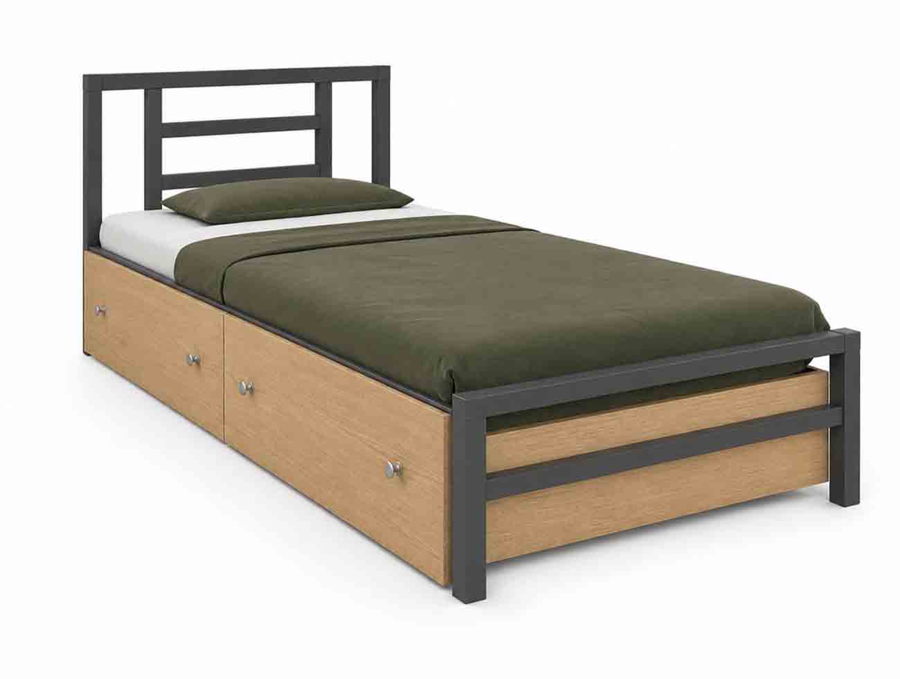 تخت تک نفره فلزی M800